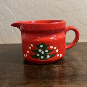 Waechtersbach Creamer Christmas Tree Vintage